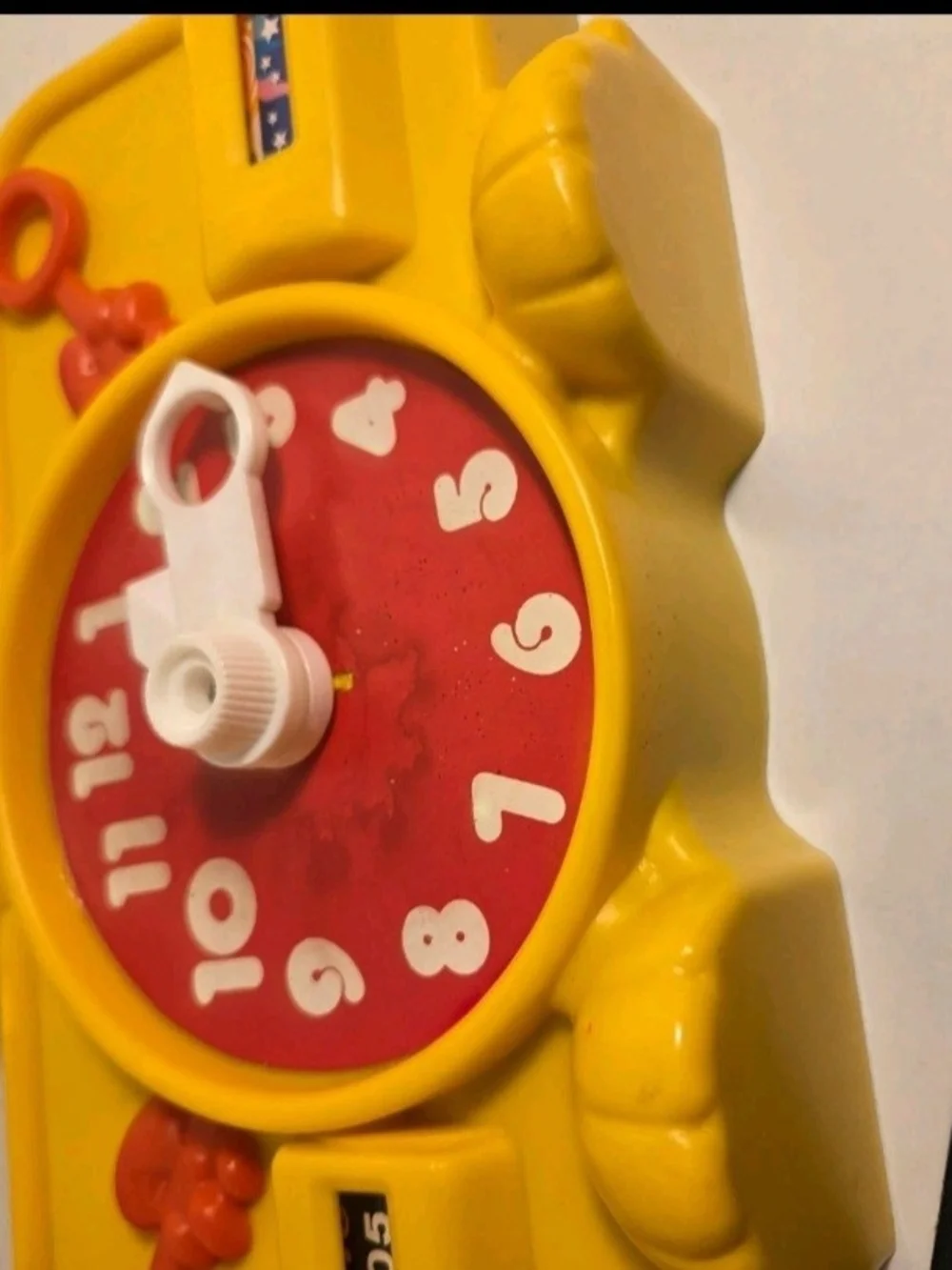 Vintage Sears Winnie the Pooh Animal Time Animated Bear Clock